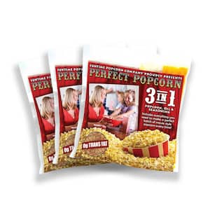 Perfect 4 oz. 3-in-1 Buttery Popcorn Pack 12-Pouches