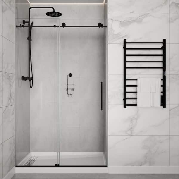 ANZZI Cipressi Series 60 in. x 76 in. H Sliding Frameless Shower