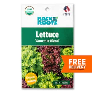 Organic Gourmet Blend Lettuce Seed (1-Pack)