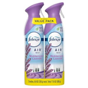 Odor Eliminating 8.8 oz. Mediterranean Lavender Scent Air Freshener Spray (2 Count)