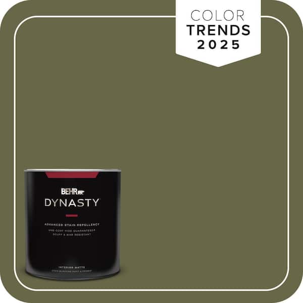 BEHR DYNASTY 1 qt. #PPU9-24 Amazon Jungle Matte Interior Stain-Blocking Paint & Primer