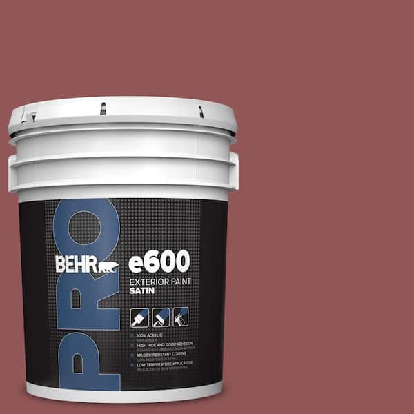 BEHR PRO 5 gal. #MQ1-16 Carpe Diem Satin Exterior Paint