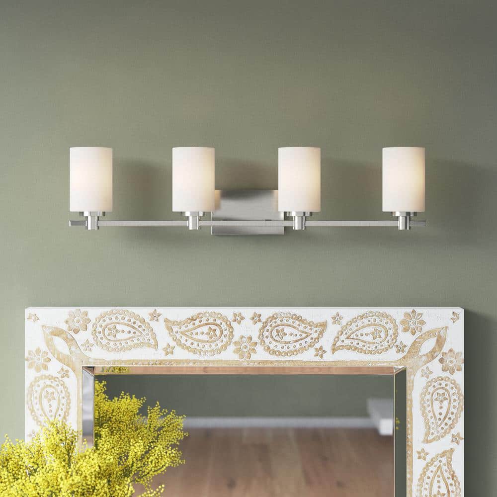 Karlie 32.0 in. 4 Light Chrome Vanity Light price history on PriceWatchPro