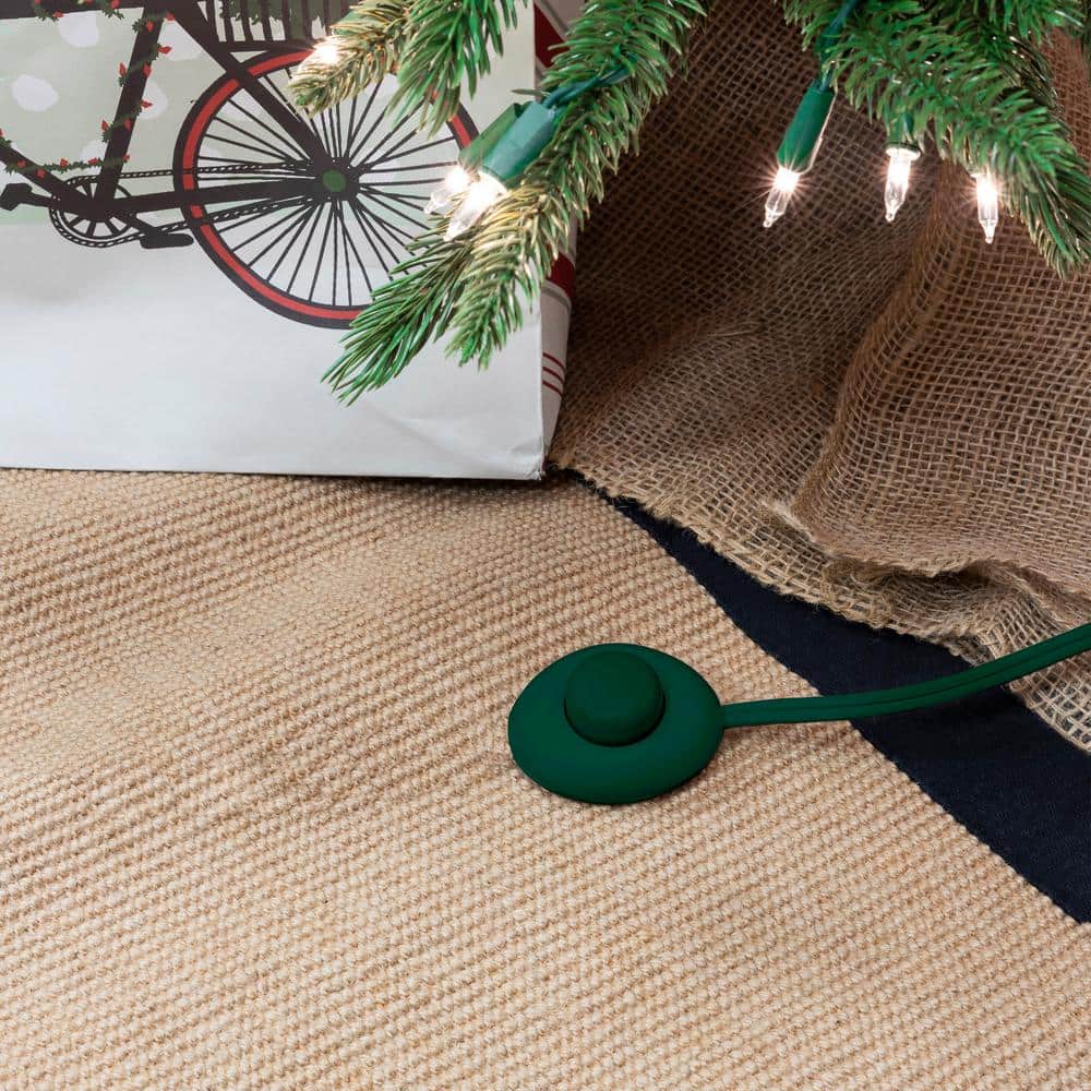 Philips 9-Foot Green Indoor Extension Cord with Footswitch
