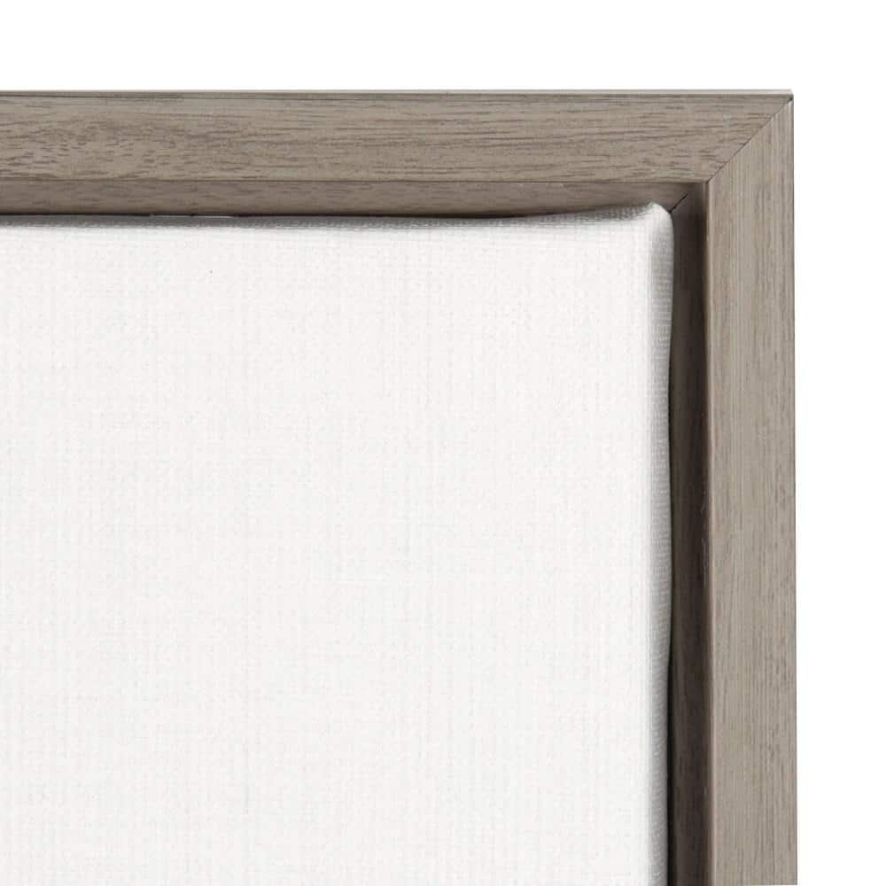 Adorable Smiling Sloth Framed Canvas Art for Nursery