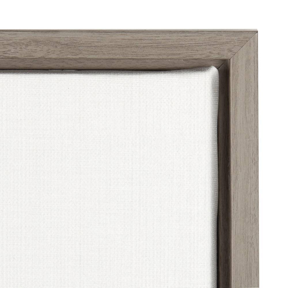 Gray Framed Bear Portrait Canvas Art for Kids