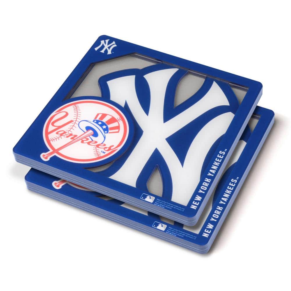 MLB New York Yankees Youth Signature Logo Swim Tops, Small