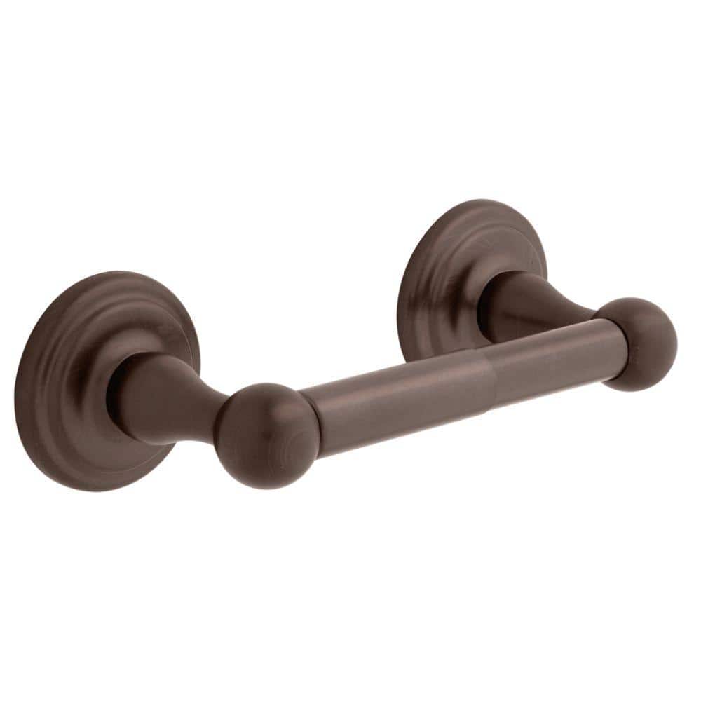 Jamestown Wall Mount Spring Loaded Toilet Paper Holder Bath Hardware Access