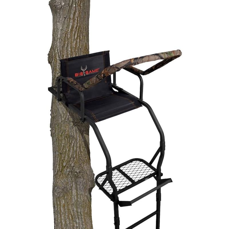 17 ft. Warrior DXT Lightweight Portable Hunting Outside Tree Stand Ladder