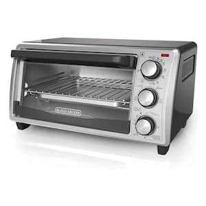 4 Slice Toaster Oven with Even Toast Technology
