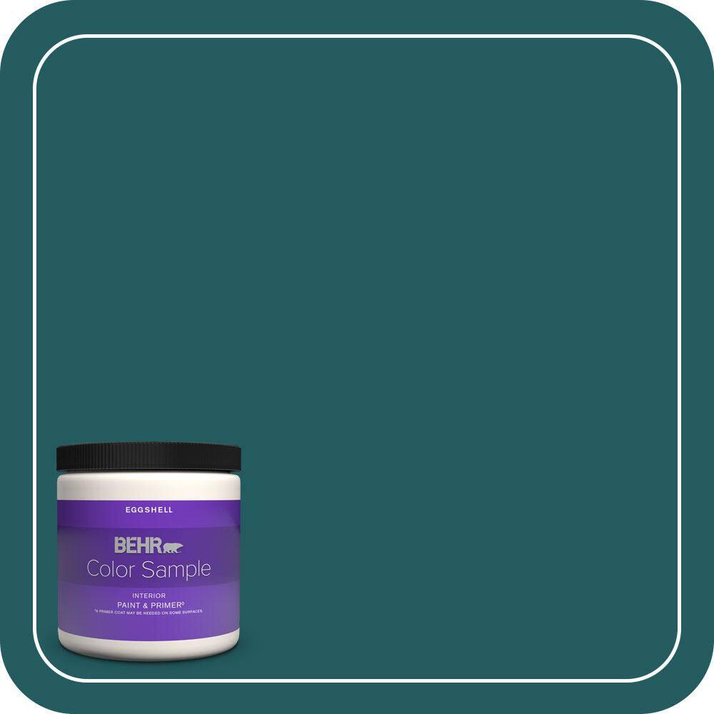 8 oz. #S450-7A Out to Sea Eggshell Enamel Interior Paint and Primer Color Sample price history on PriceWatchPro