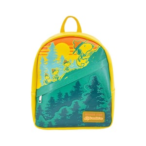 Snoopy Ready for Adventure 15 in. Multi Mini Backpack