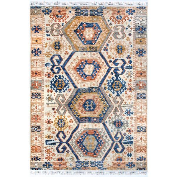 nuLOOM Ripley Global Tassel Multi 8 ft. x 10 ft. Area Rug