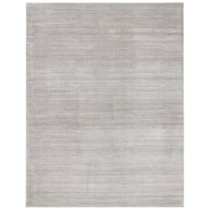 Vision Silver 8 ft. x 10 ft. Solid Area Rug