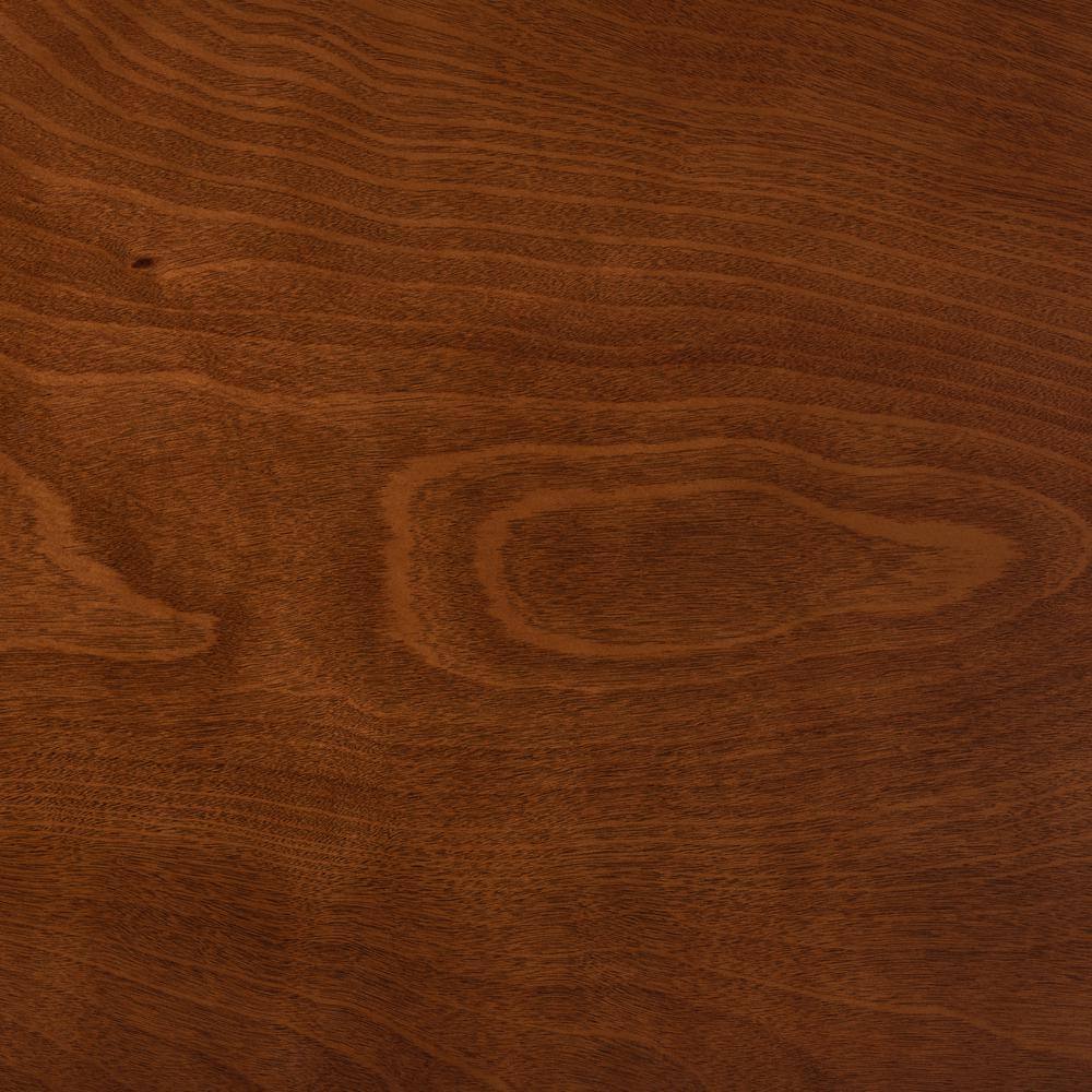 Walnut Brown and Light Brown Mid-Century 5-Piece Dining Set