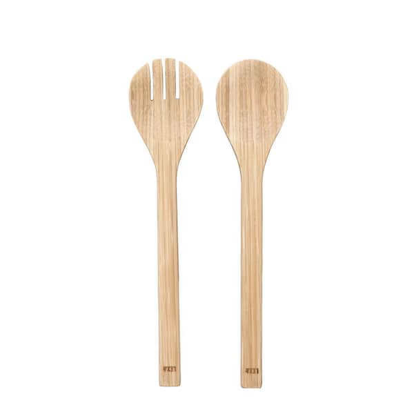 Lexa 2-Piece Bamboo Salad Utensil Set