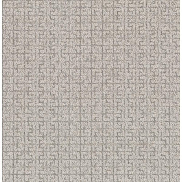 Shaw Claymore - Color Blizzard Pattern Beige Carpet