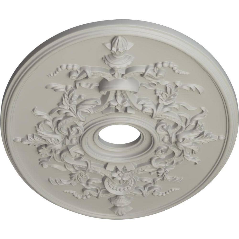 Alexa Pot of Cream Polyurethane Ceiling Medallion