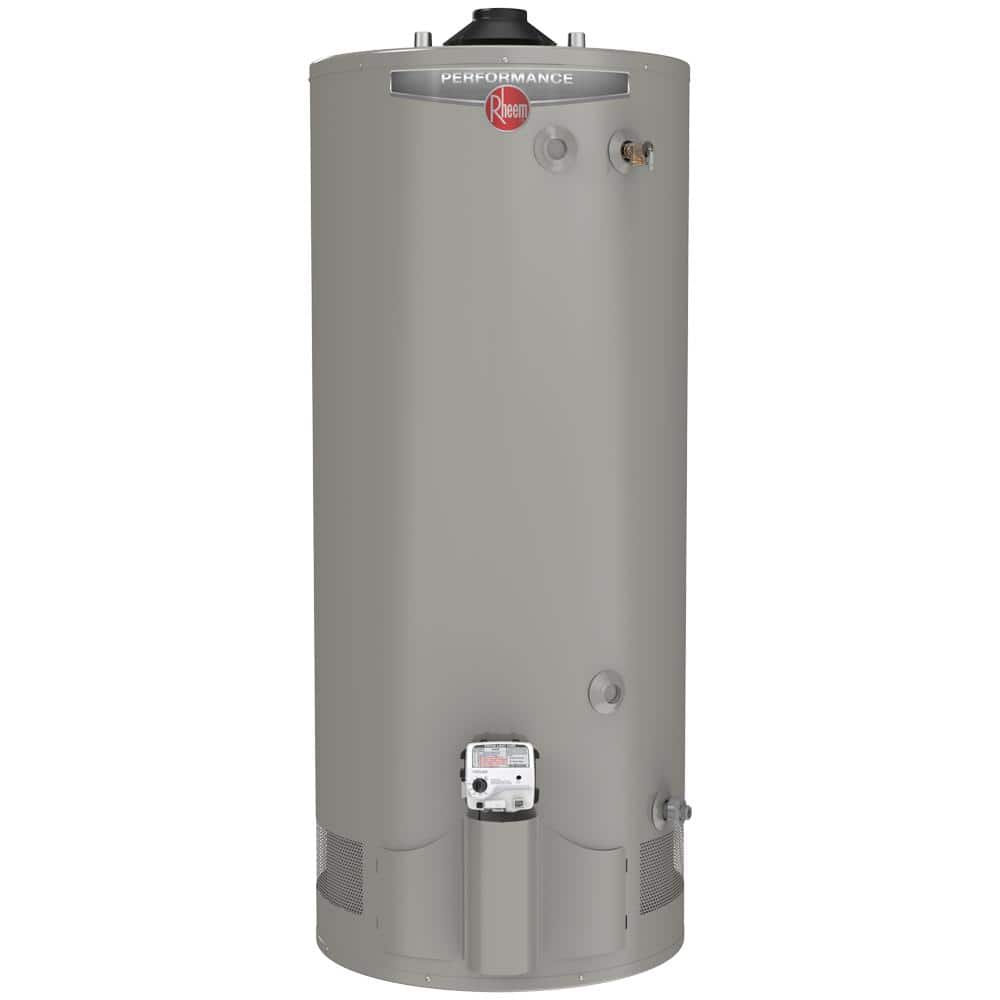 Rheem Performance 98 Gal. Tall 6-Year 75,100 BTU Ultra Low NOx Natural Gas  Water Heater XG98T06EN76U1 - The Home Depot