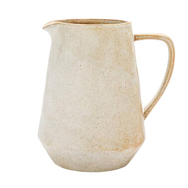 Storied Home 48 fl. oz. Multicolor Stoneware Hand Painted Pitcher with  Floral Design DF7242 - The Home Depot