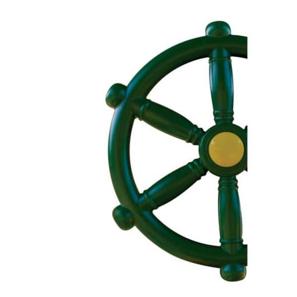 Details about    Playground Accessories Green Pirate Ship Wheel for Kids Outdoor Playhouse