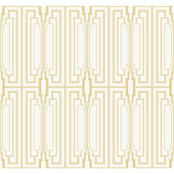 Seabrook Designs Golden Gate Manhattan Paper Unpasted Nonwoven Wallpaper Roll 60.75 sq. ft.