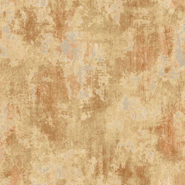 Unbranded Italian Design Beige/Grey Rustic Texture Vinyl on Non-Woven Non-Pasted Wallpaper Sample