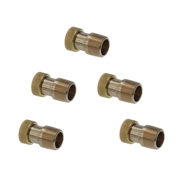 Viega Manabloc 1 in. MPT x 1 in. Zero Lead Brass Supply Adapter (5