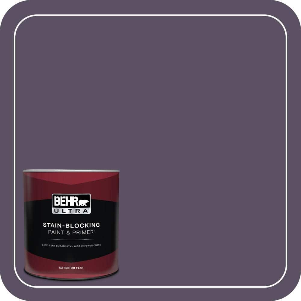 1 qt. #660F-7 Napa Grape Flat Exterior Paint & Primer price history on PriceWatchPro
