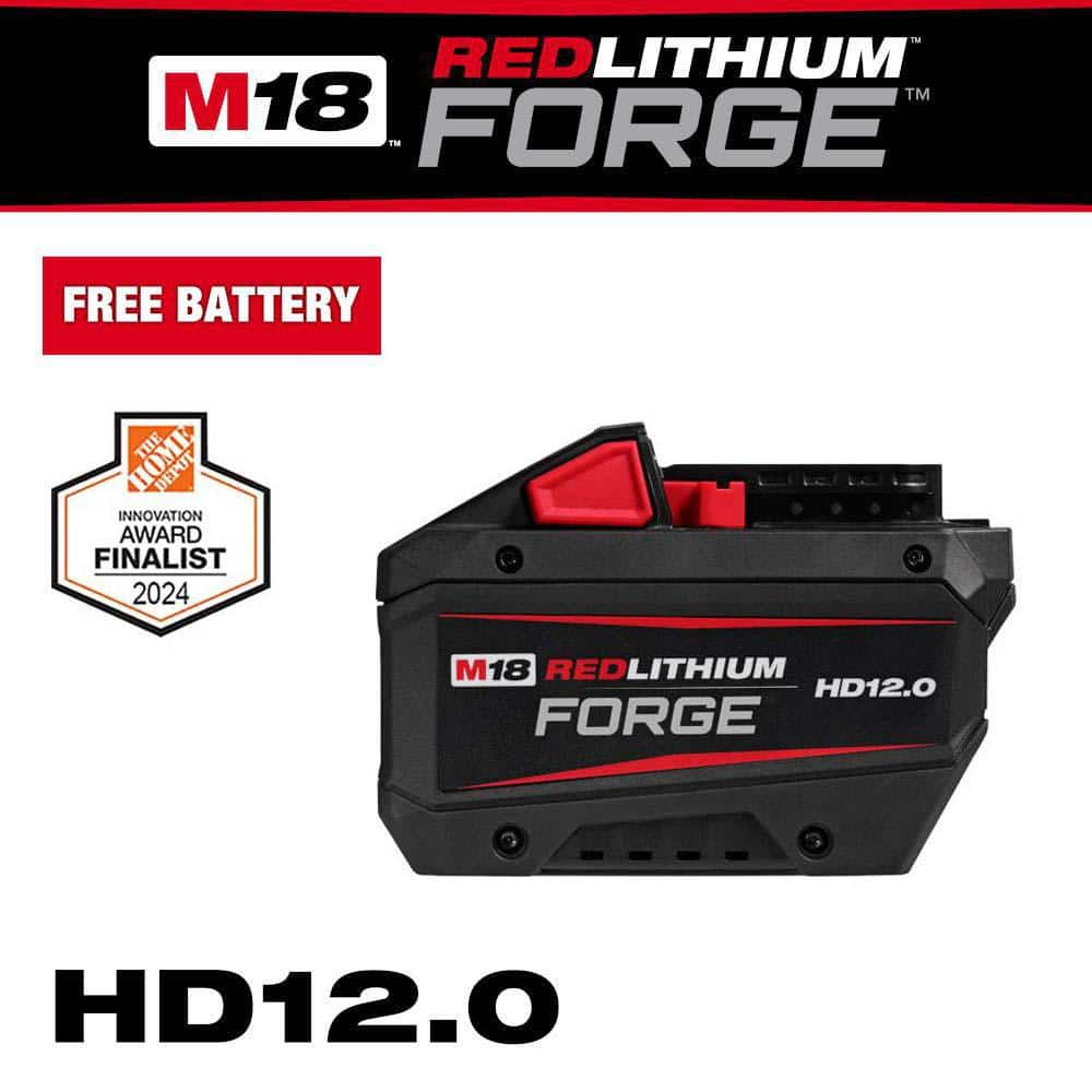 Have A Question About Milwaukee M18 18V Lithium Ion REDLITHIUM FORGE HD 12 0 Ah Battery Pack