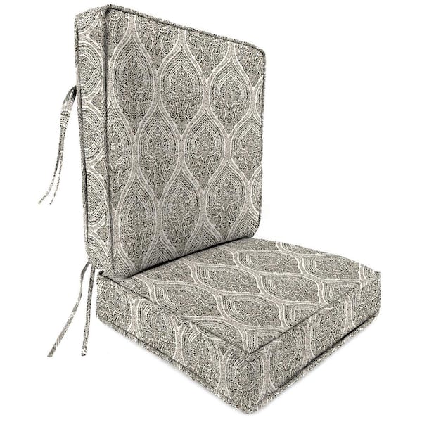 22 in. L x 45 in. W x 4 in. T Outdoor Deep Seat Chair Cushion Set in Andorra Umber