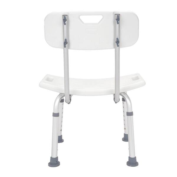 backrest stool for bathroom