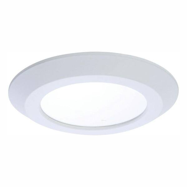 HALO 5 in. and 6 in. 4000K White Integrated LED Recessed Ceiling Mount Light Trim at 1000 Lumens Cool White