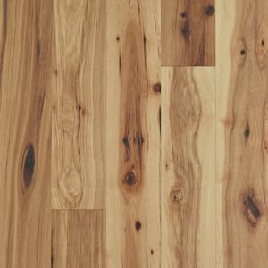 Valor Scallion Hickory 1/2 in. T X 6.38 in. W  Wire Brushed Engineered Hardwood Flooring (25.4 sq.ft./case)
