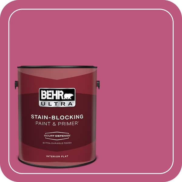 BEHR ULTRA 1 gal. #S-G-100 Tutti Frutti Extra Durable Flat Interior Paint & Primer