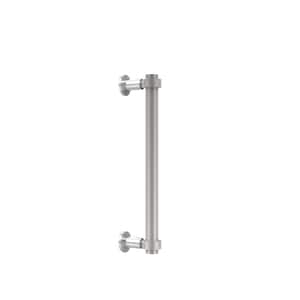 Contemporary 12 in. Back to Back Shower Door Pull in Polished Chrome