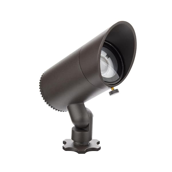 WAC LIMITED Interbeam 475-Lumens Bronze Low-Voltage 12-Volt LED Spotlight with IP66 Rating and 2700K Color Temp Spotlight