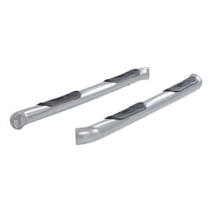 3-Inch Round Polished Stainless Steel Nerf Bars, No-Drill, Select Chevrolet Equinox, GMC Terrain