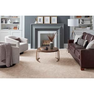 Corry Sound  - Frosted Pane - Gray 38 oz. Polyester Pattern Installed Carpet