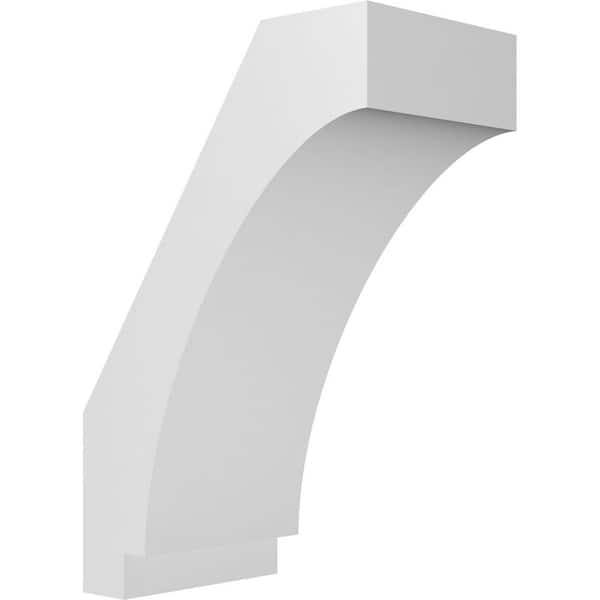 Ekena Millwork Imperial 5 in. x 12 in. x 8 in. Architectural Grade PVC Knee Brace