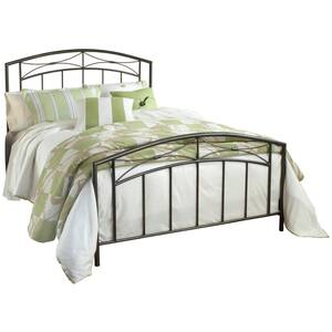 Morris Silver King Metal Bed with Frame