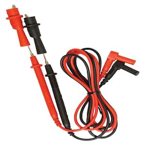 130 Piece Clip lead Kit  All wit Red & Black Insulating Boot 