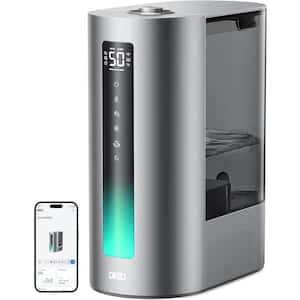 1.58 Gal. Smart Humidifier, Warm and Cool Mist Tablet top Humidifier, 60Hr Runtime, High Precision Humidity Sensor