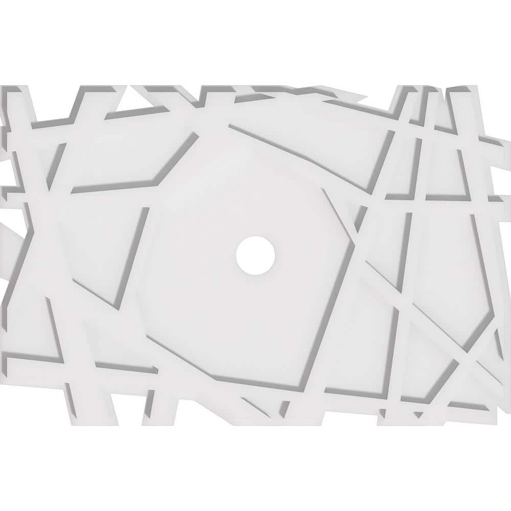 26 in. W x 17-3/8 in. H x 2 in. ID x 1 in. P Novo Architectural Grade PVC Contemporary Ceiling Medallion price history on PriceWatchPro