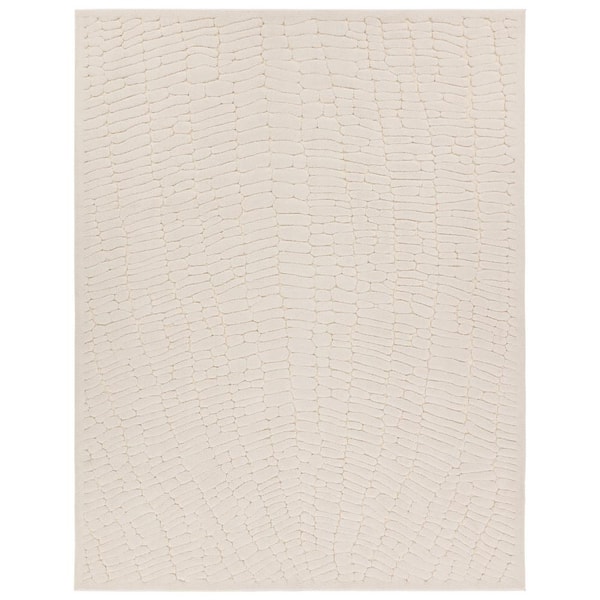 Jaipur Living Barros Cream 6 ft. X 9 ft. Abstract Area Rug