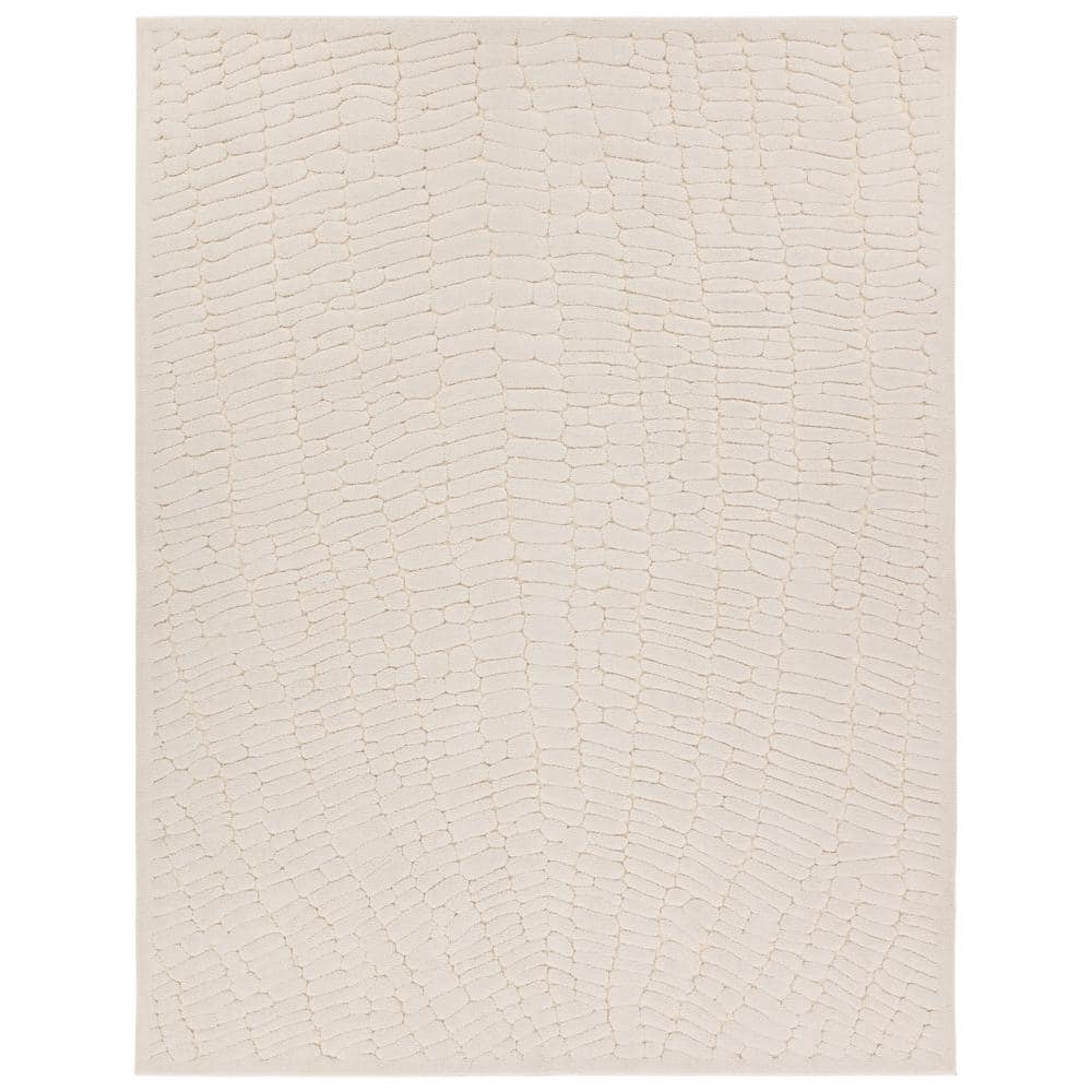 Jaipur Living Barros Cream 9 Ft. X 12 Ft. Abstract Area Rug RUG158476 ...