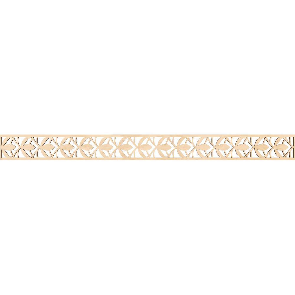 Salem Fretwork 0.25 in. D x 46.375 in. W x 4 in. L Birch Wood Panel Moulding price history on PriceWatchPro
