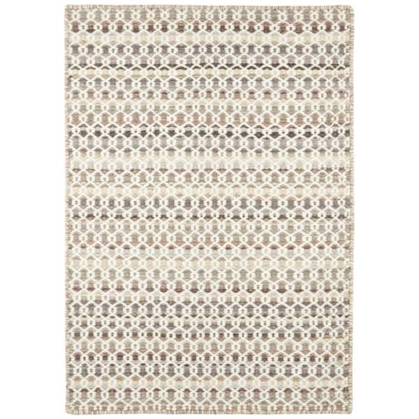 Poppy Handwoven Wool Natural 3 ft. x 5 ft. Indoor Area Rug
