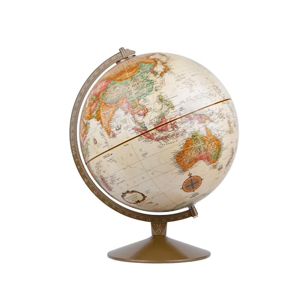 REPLOGLE Franklin 12 in. Desk Globe 31501 - The Home Depot