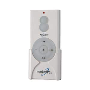 Aire- Control 3 Speed Dimmer Handheld Ceiling Fan Remote Control White